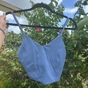 lululemon athletica Blue Tank Top